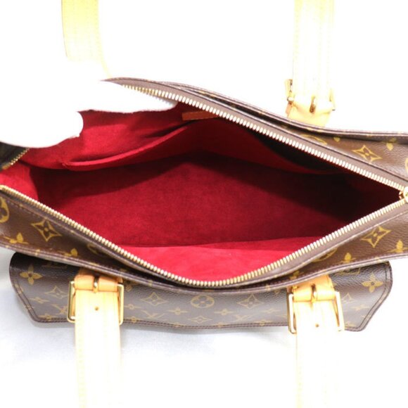 LOUIS VUITTON Brown Monogram Tote Bag - Picture 3 of 9